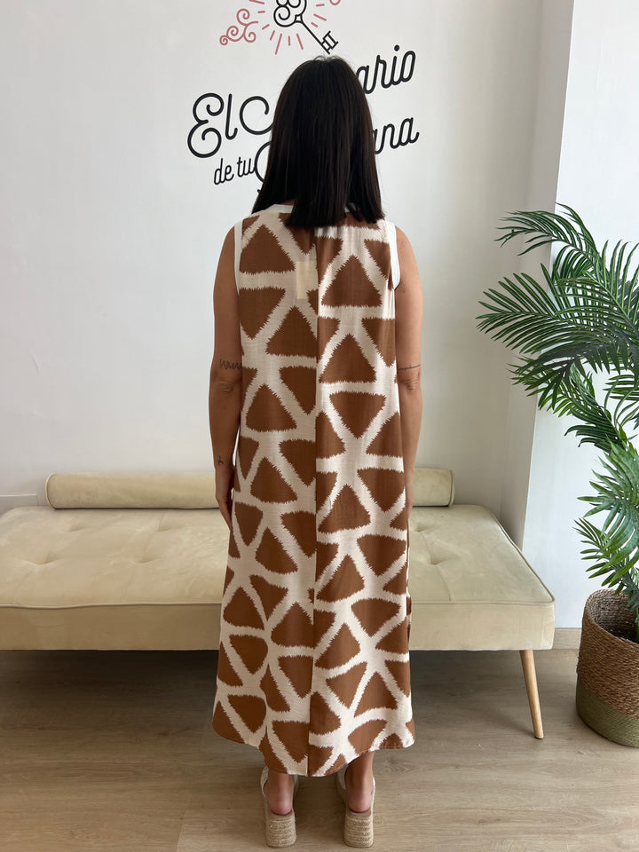 Vestido Andy camel