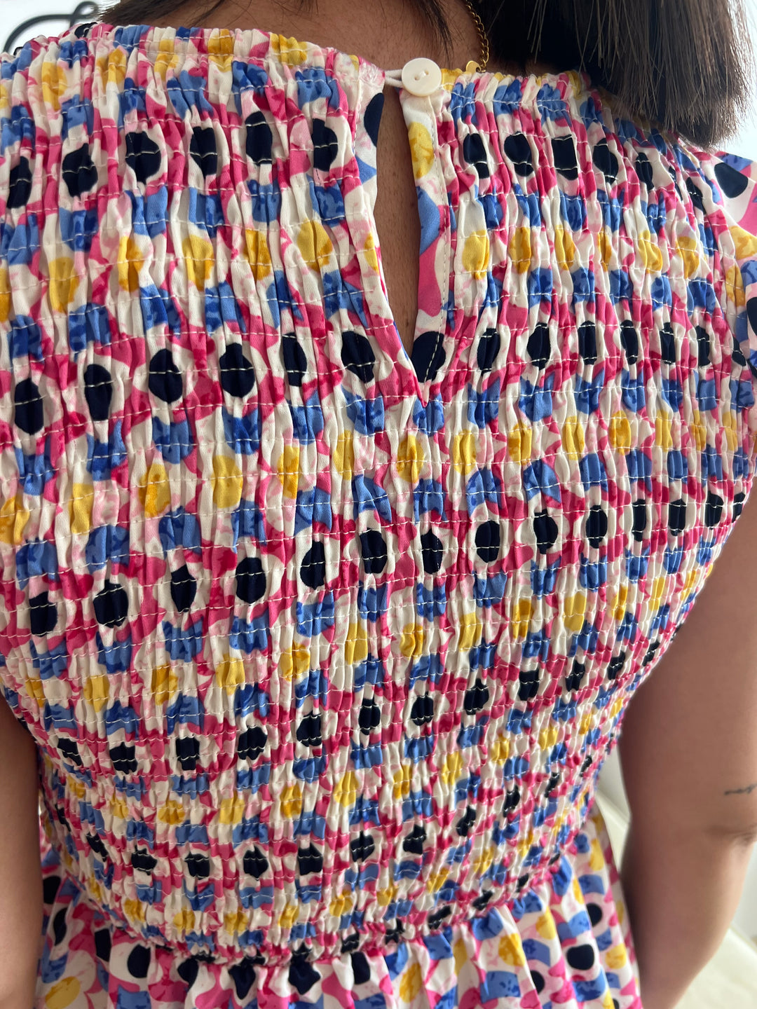Vestido Malena fucsia