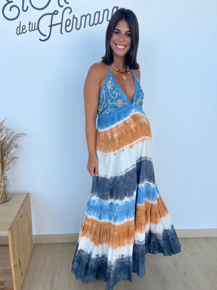 Vestido Cuba azul
