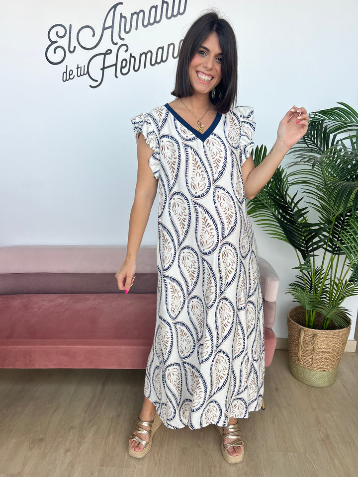 Vestido Débora azul