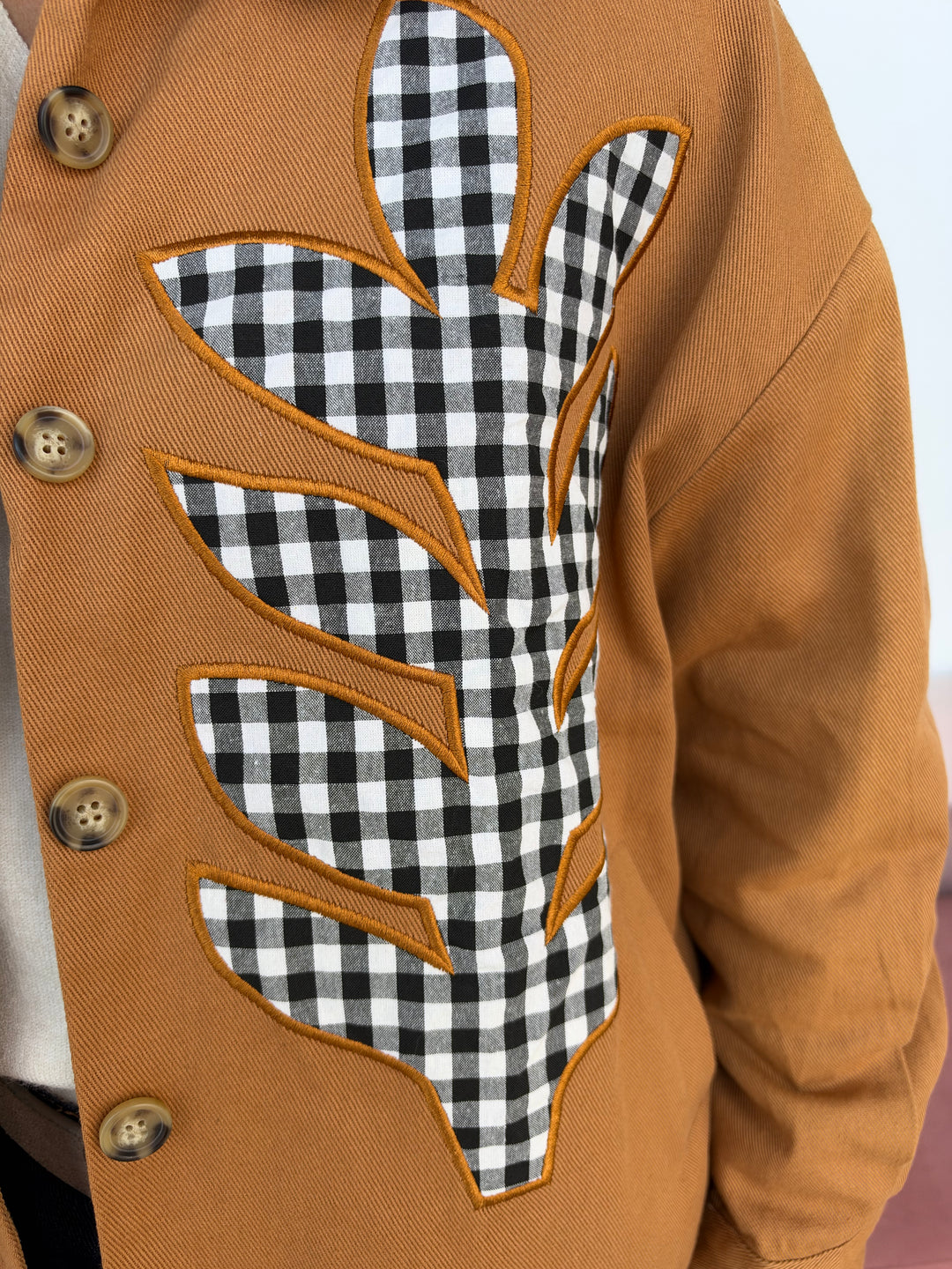 Chaqueta Marieta camel