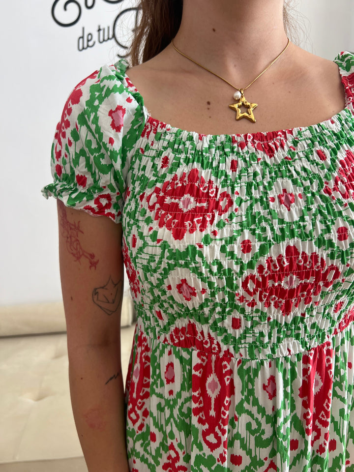 Vestido Candela verde