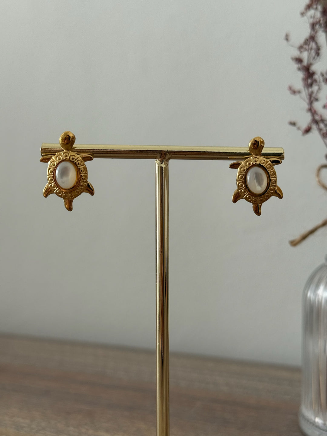 Pendientes Turtle (acero)