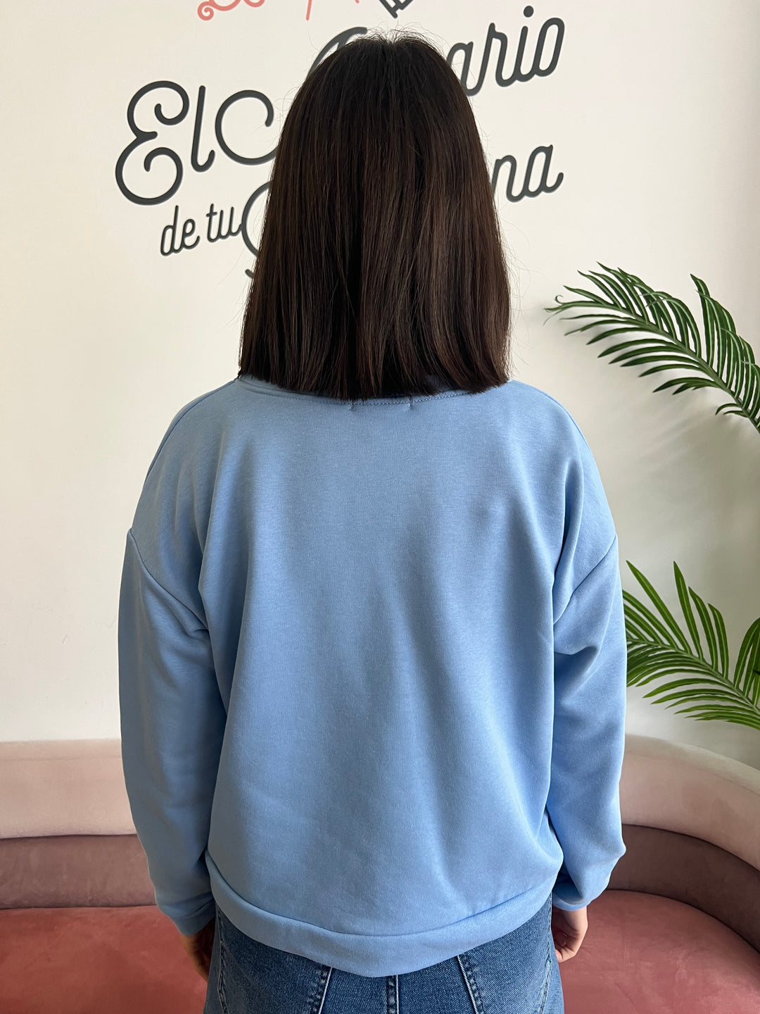 Sudadera Polonia azul