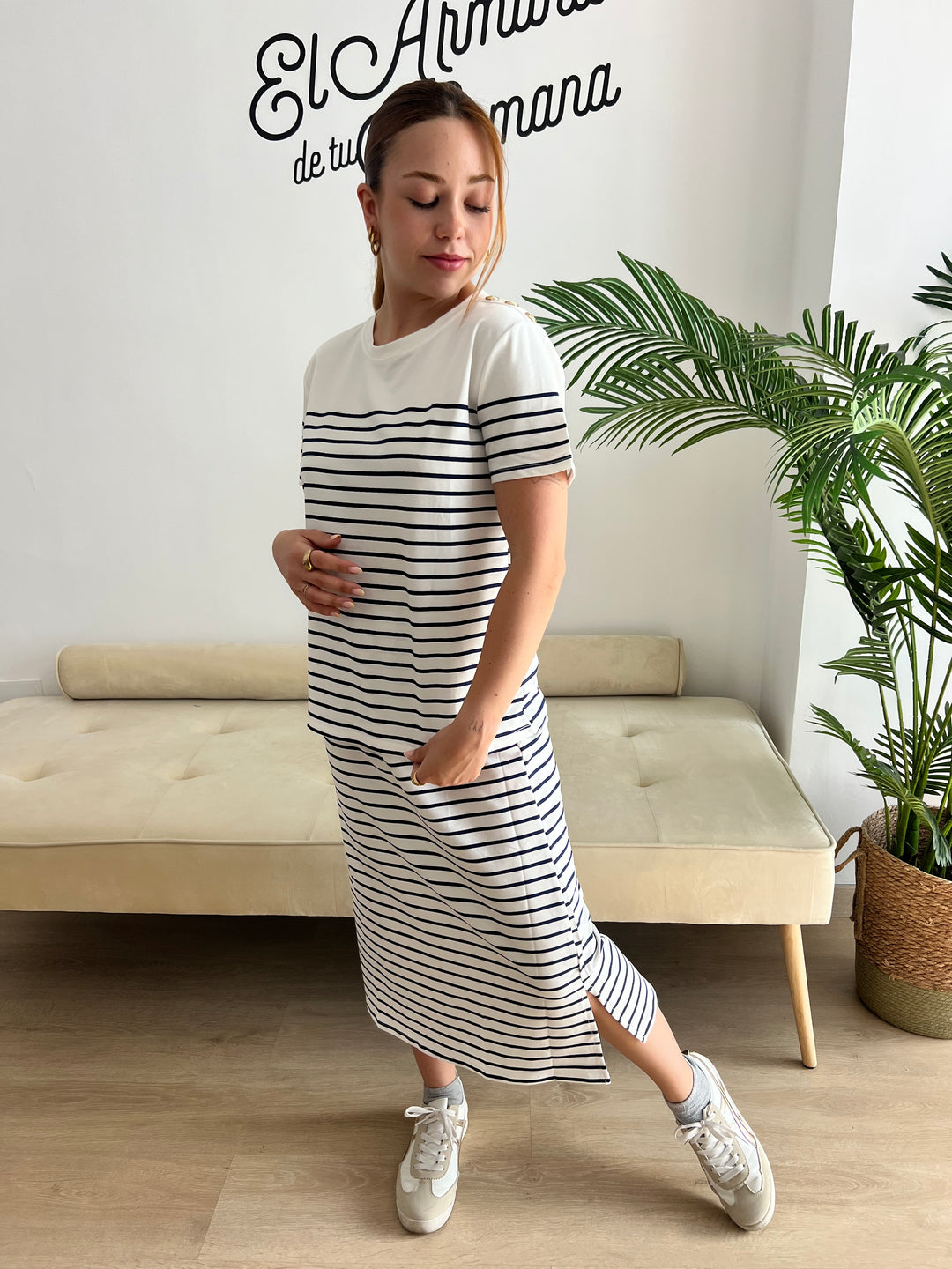 Conjunto Marine azul marino