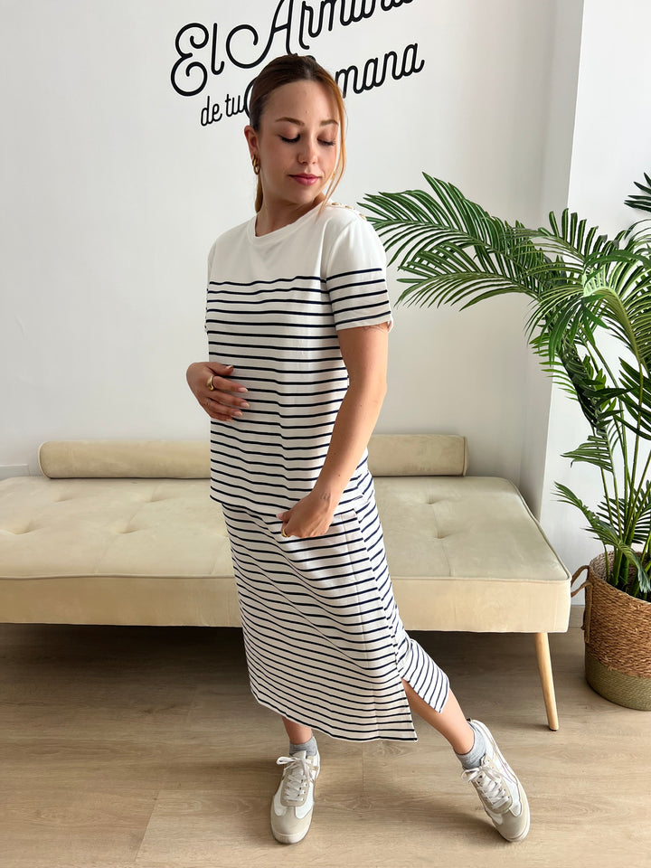 Conjunto Marine azul marino