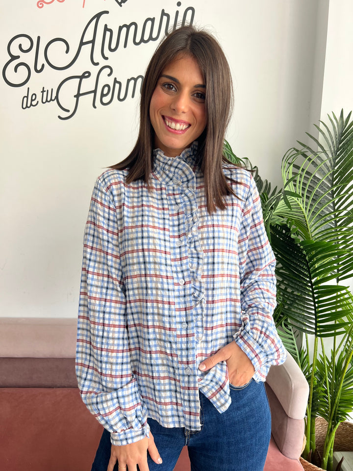 Camisa Lola Burdeos