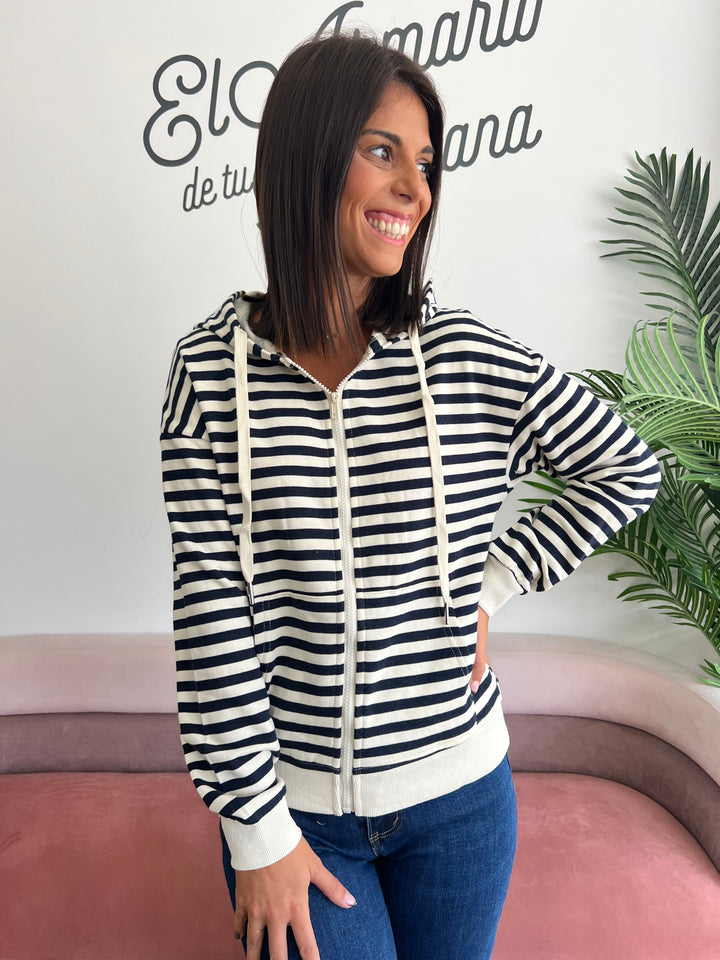 Sudadera Chaqueta azul marino