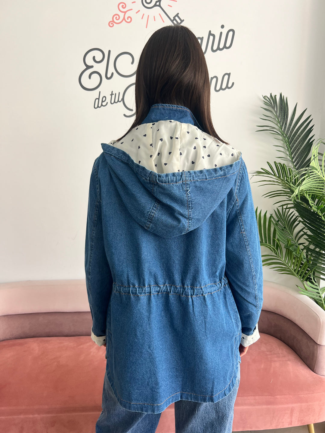 Chaqueta Reversible Corazones