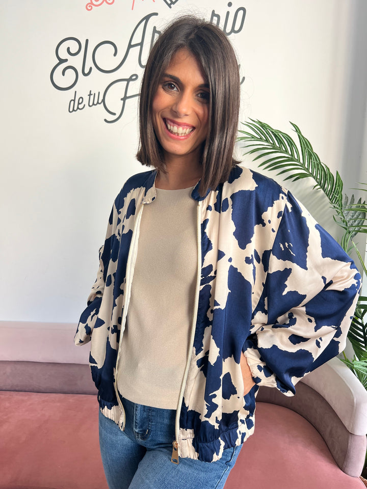 Chaqueta Carolina azul marino