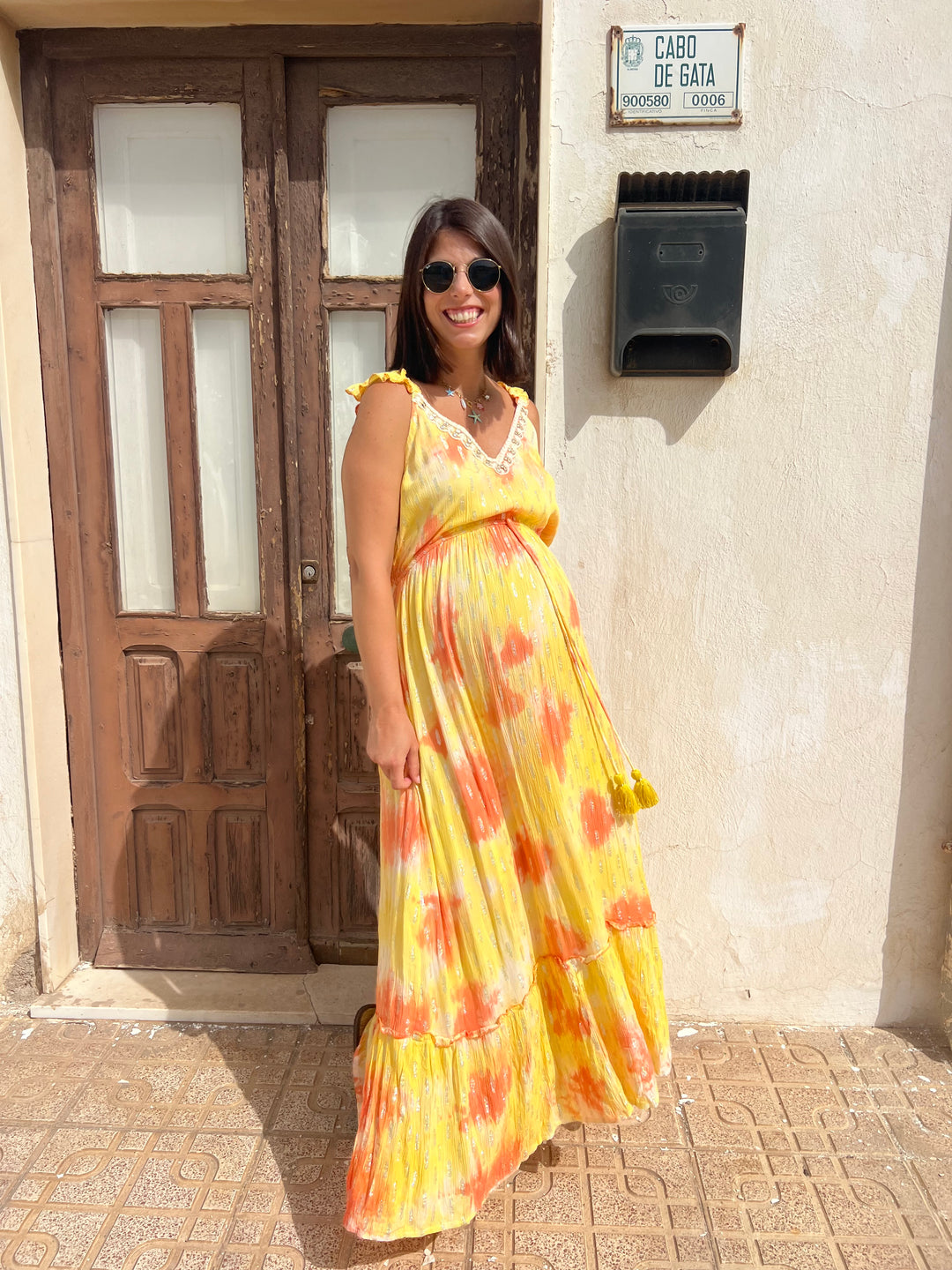 Vestido Conil naranja