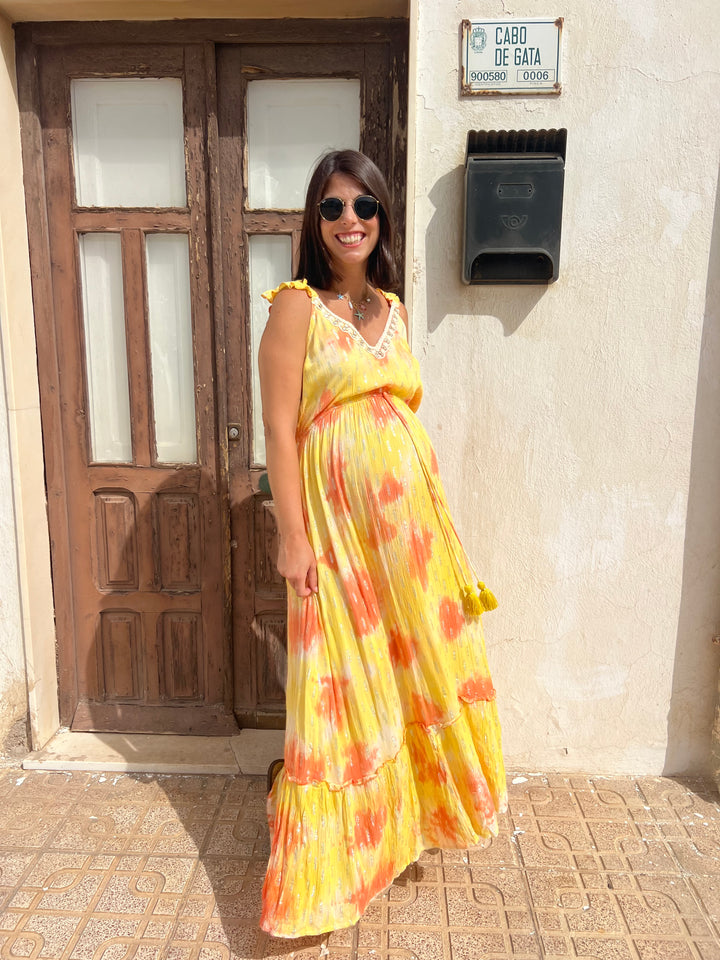 Vestido Conil naranja