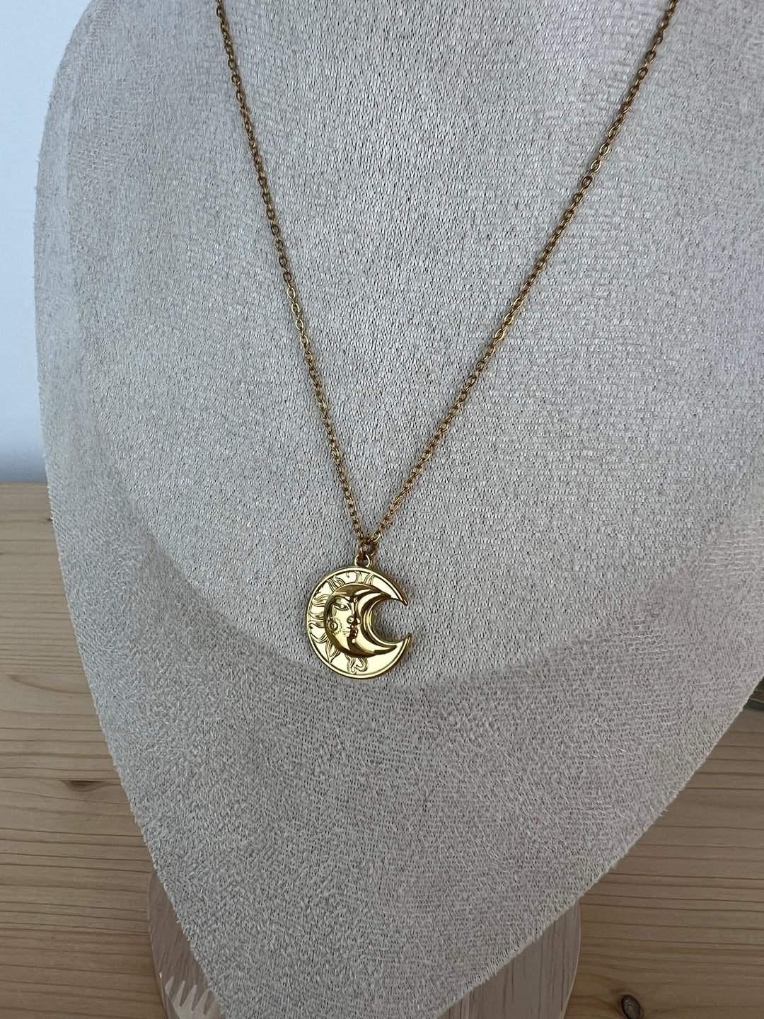 Collar Luna (acero)