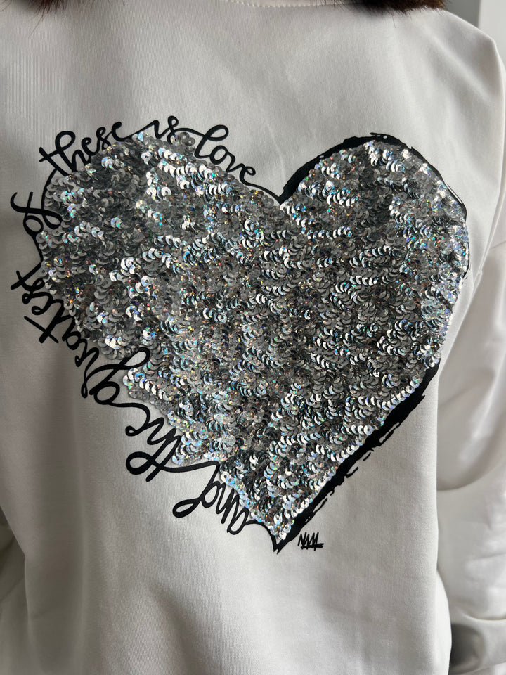 Sudadera Coraima blanco