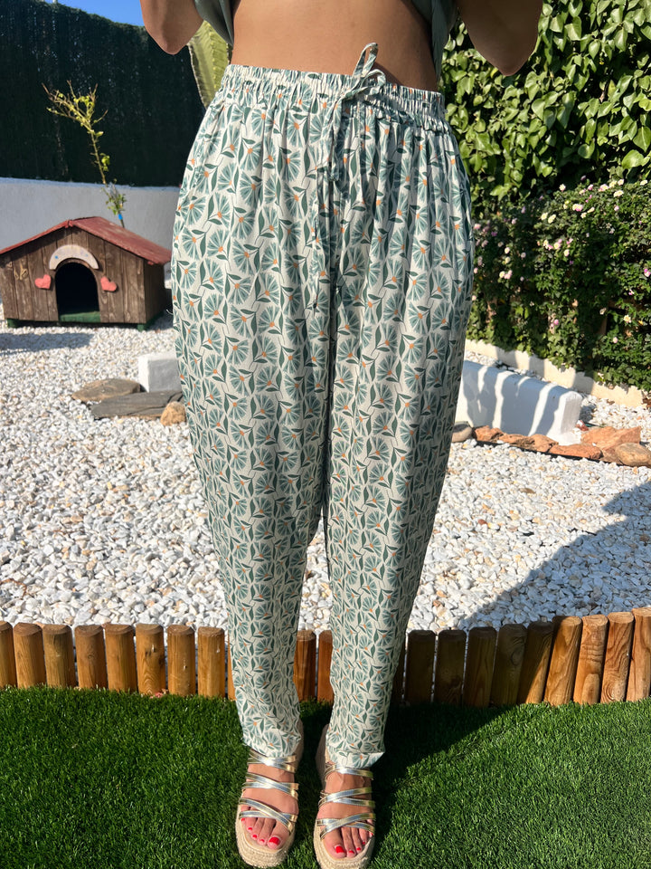 Pantalón Floral