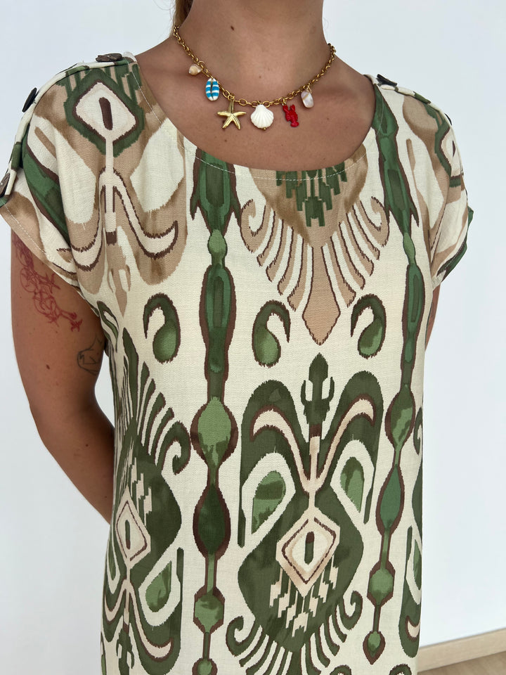 Vestido Morgane verde