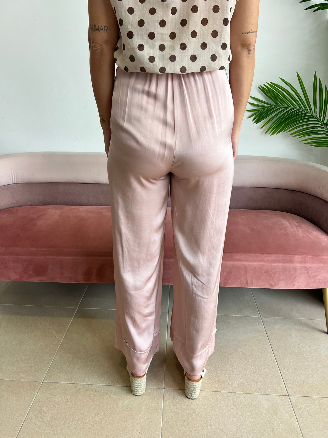 Pantalón Carmina rosa