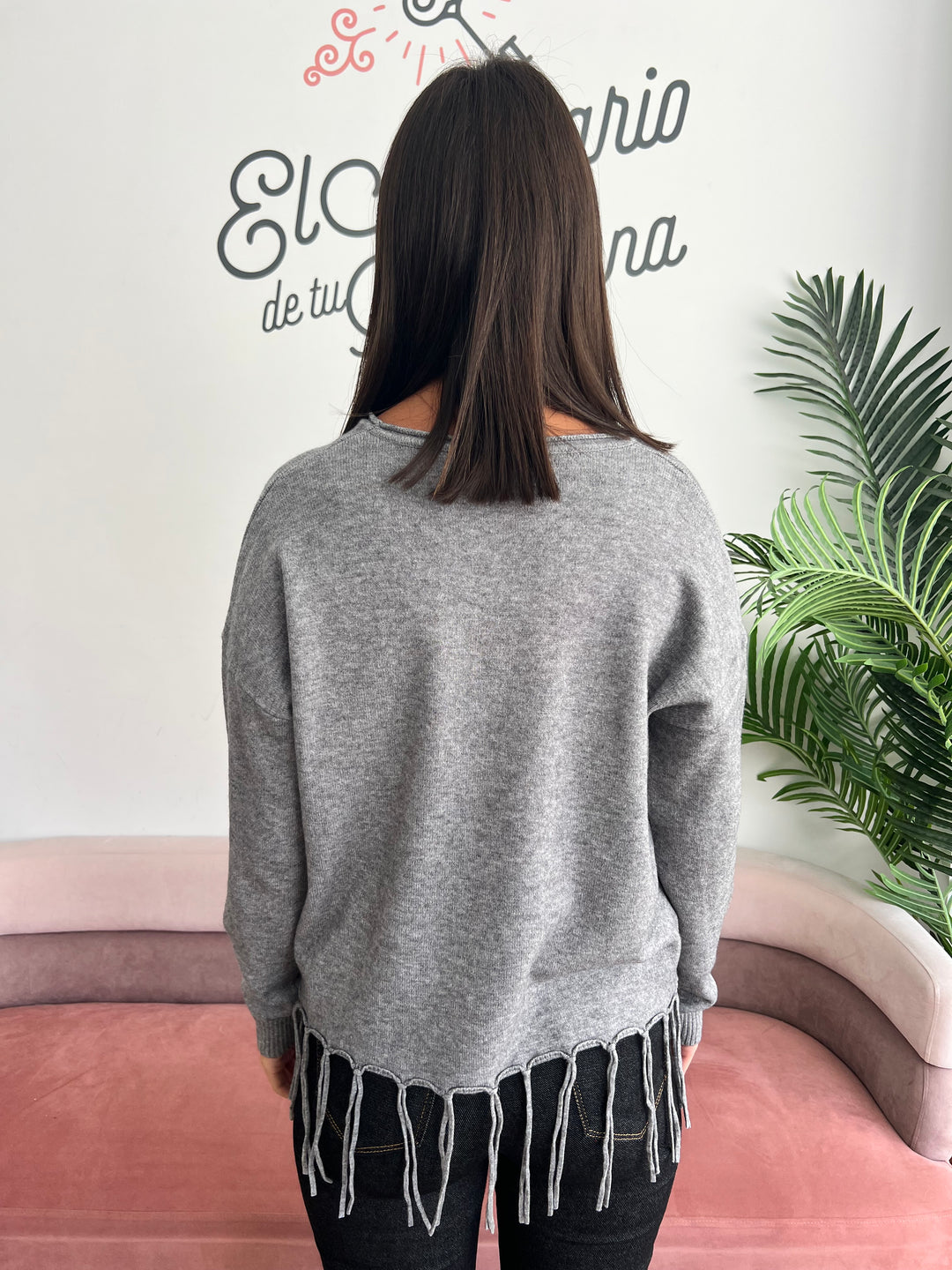 Jersey Flecos gris