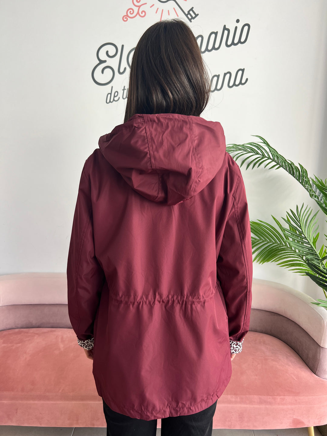 Chaqueta Reversible Leopardo
