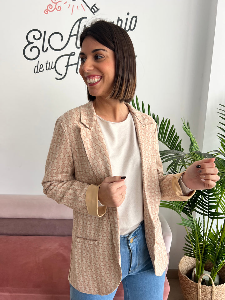 Chaqueta Estela beige