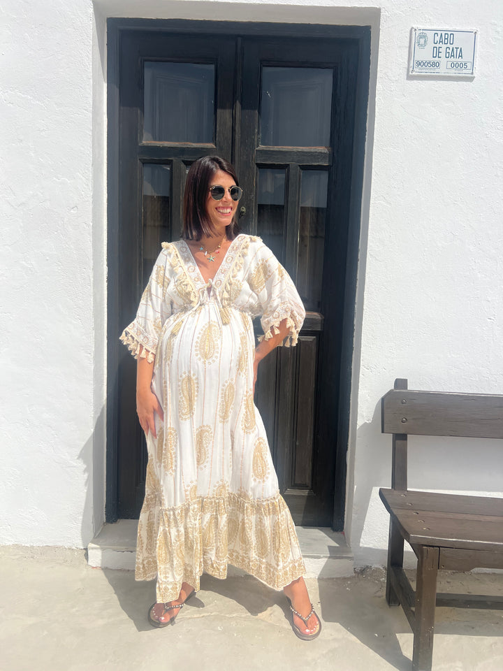 Vestido Golden beige