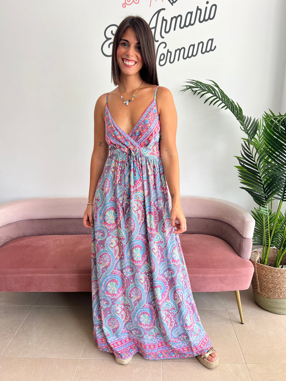 Vestido Ronald fucsia
