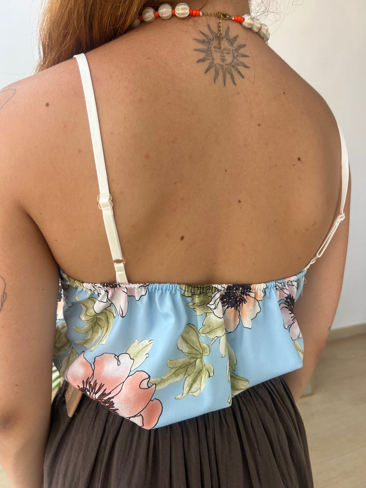 Top Sía celeste