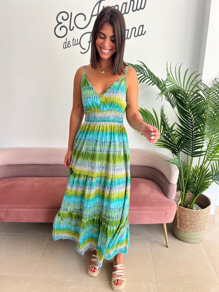 Vestido Ariadna verde