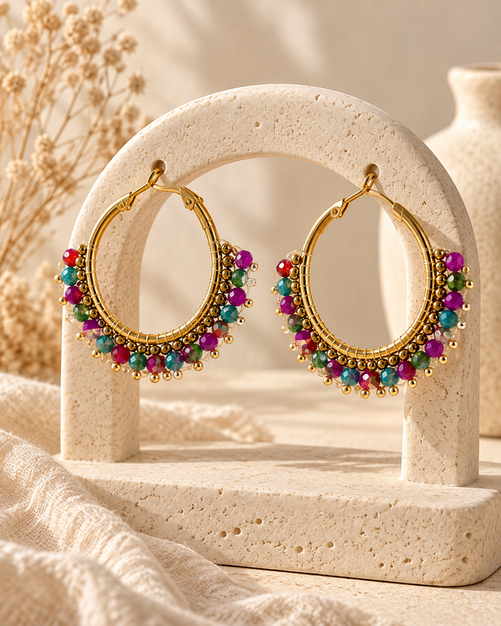 Pendientes Petra (acero)