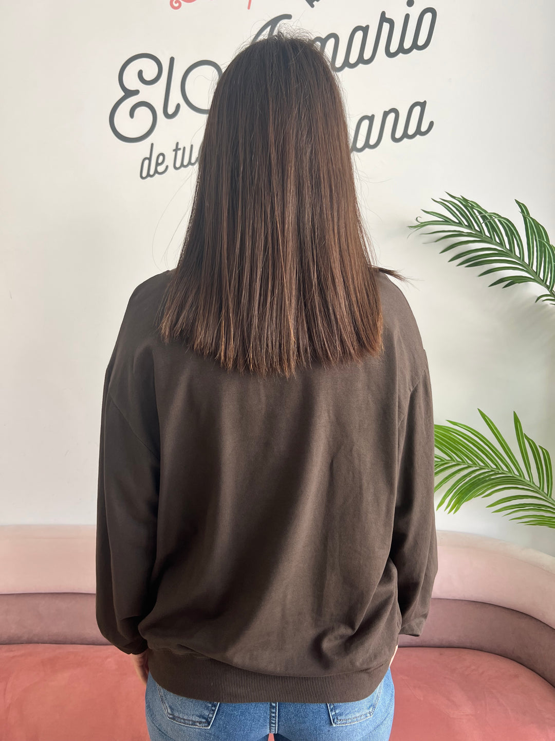 Sudadera Chocolate marrón