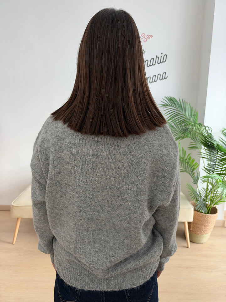 Jersey Isabel gris oscuro