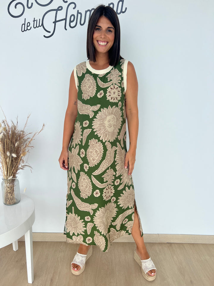 Vestido Saray verde