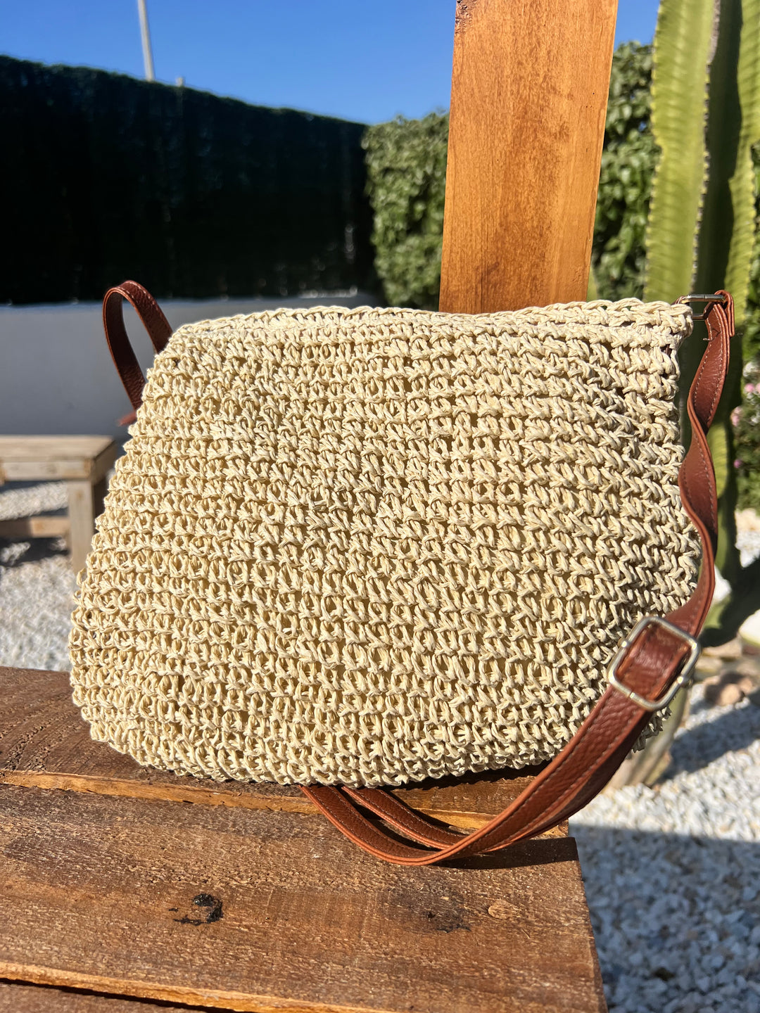 Bolso Palma beige