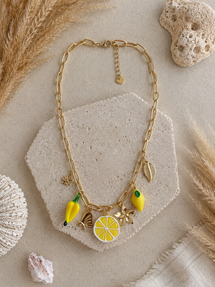 Collar Limones (acero)