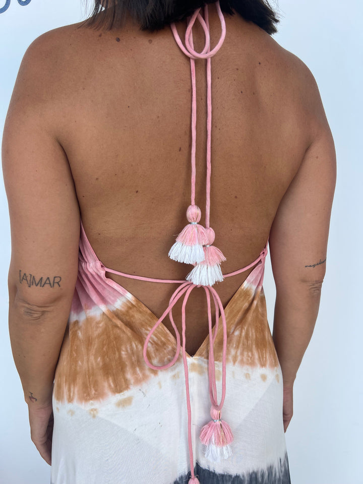 Vestido Cuba rosa
