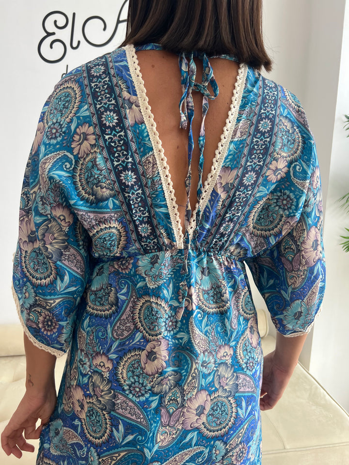 Vestido Tatiana Indio azul