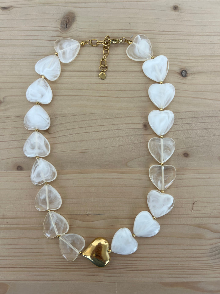 Collar Corazón (acero)