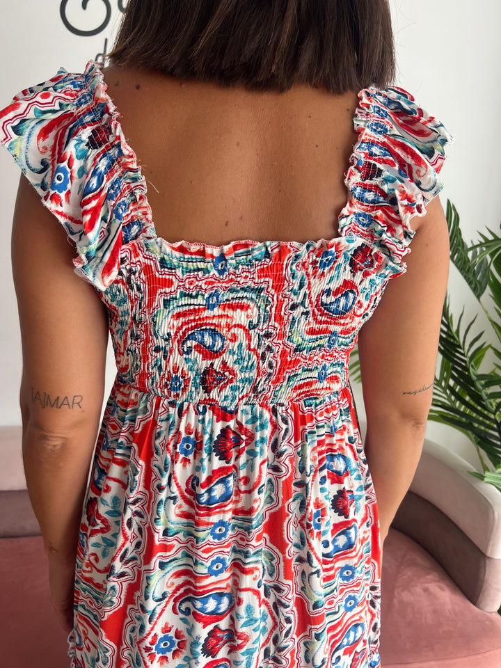 Vestido Molly naranja