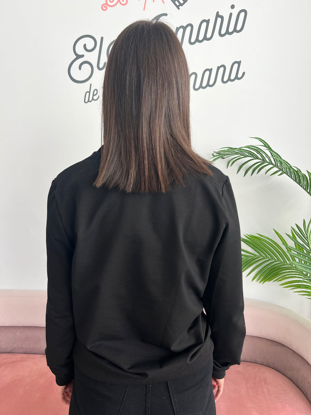 Sudadera Wild Life negro