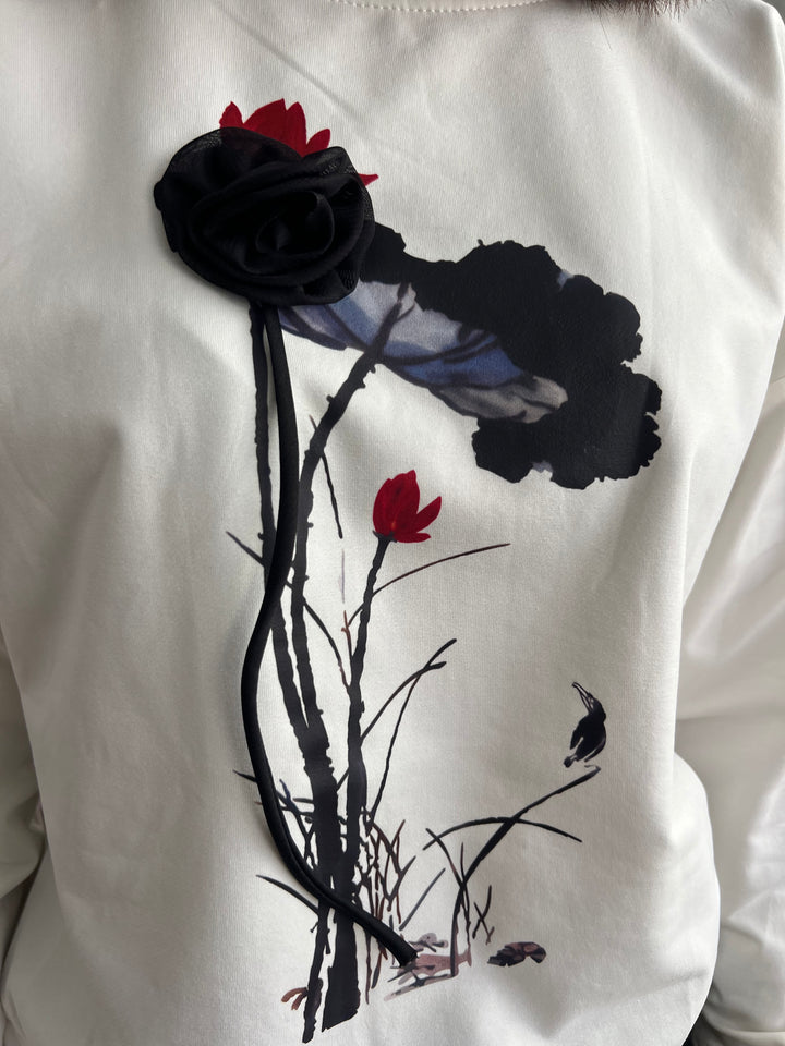 Sudadera Leire blanco