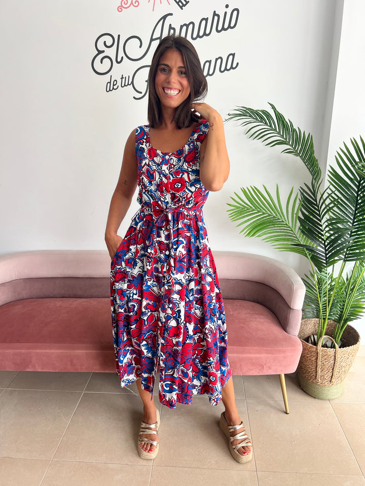 Vestido Maka rojo
