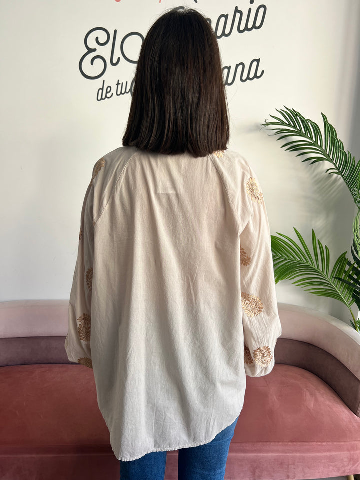 Blusa Alicia beige