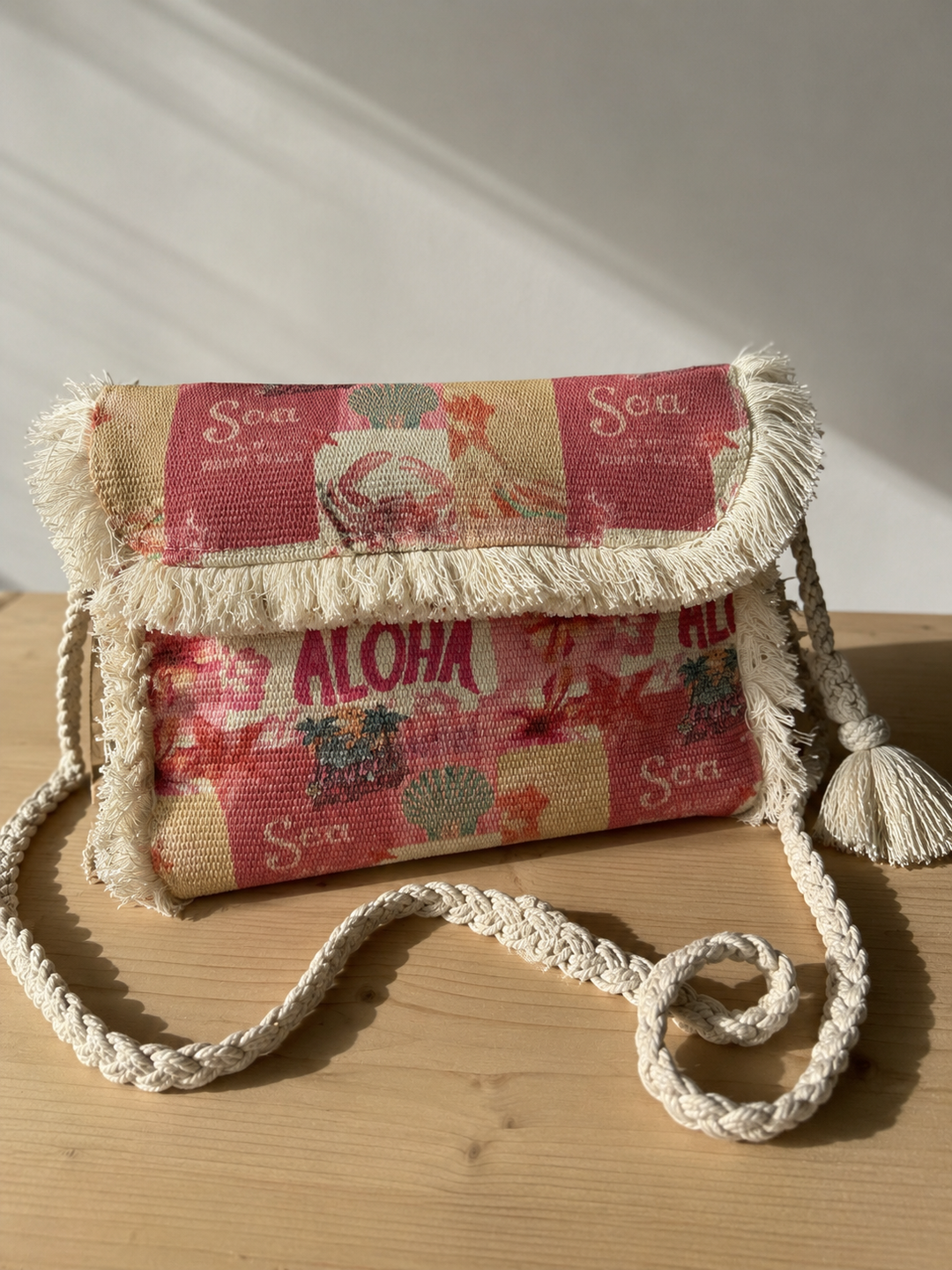 Bolso flecos aloha