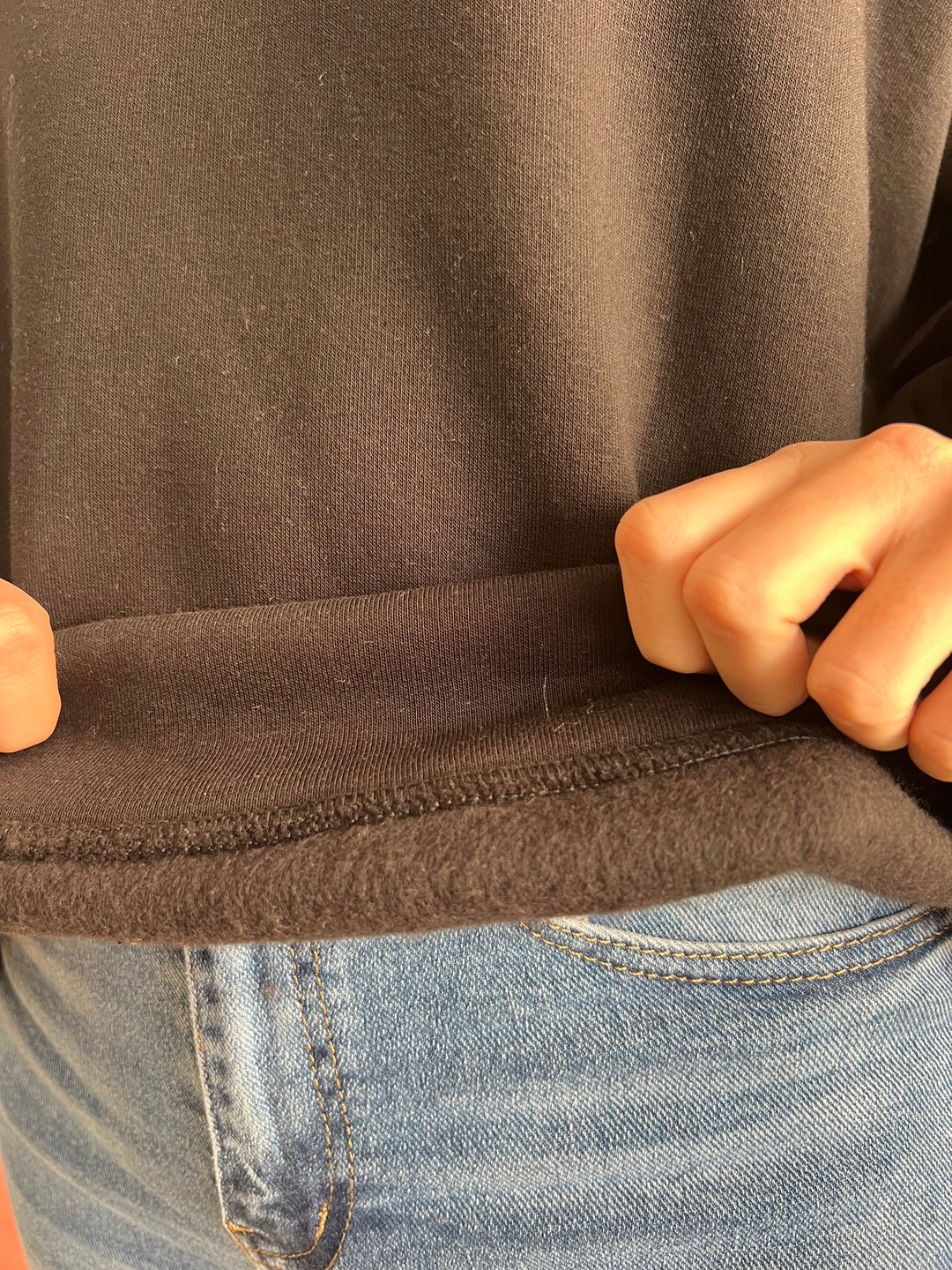 Sudadera Amour negro