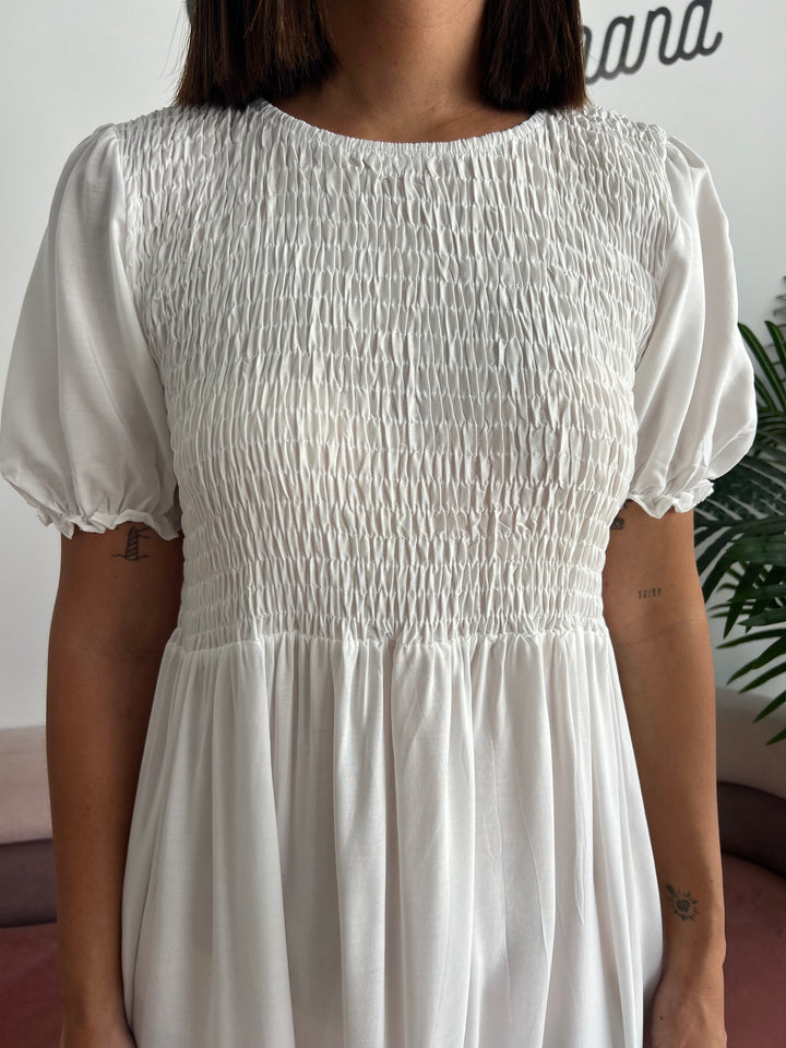 Vestido Mulán blanco