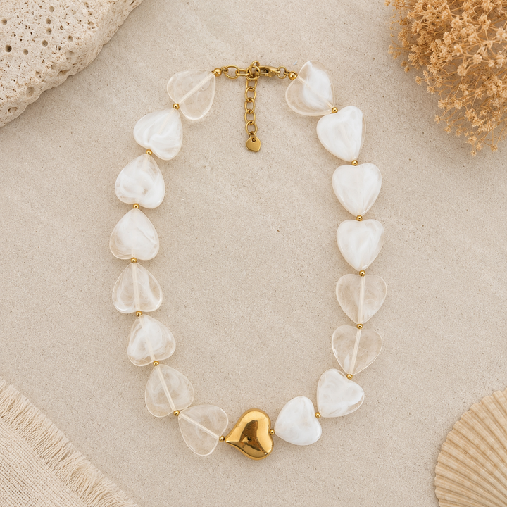 Collar Corazón (acero)