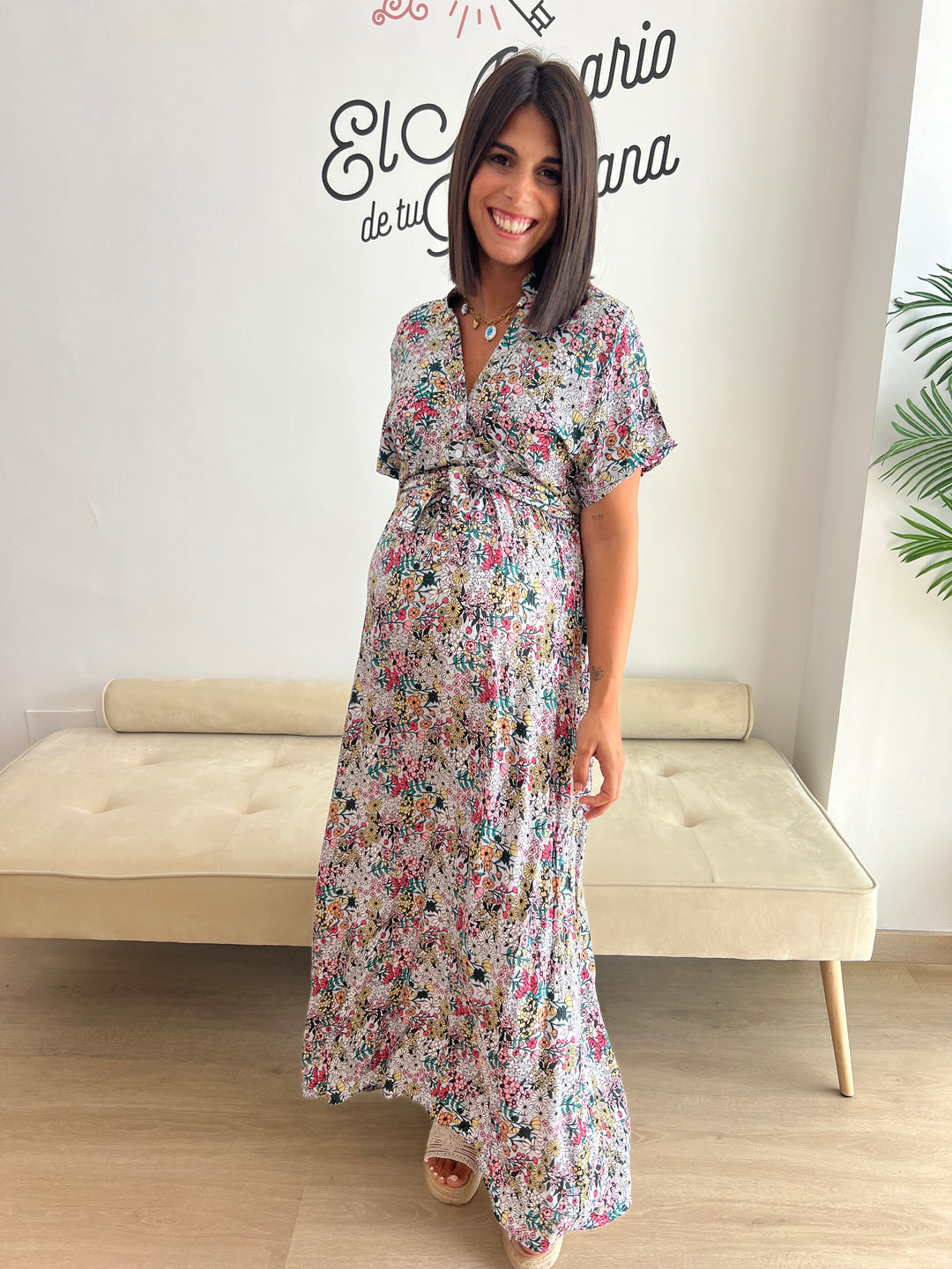 Vestido Chenoa gris