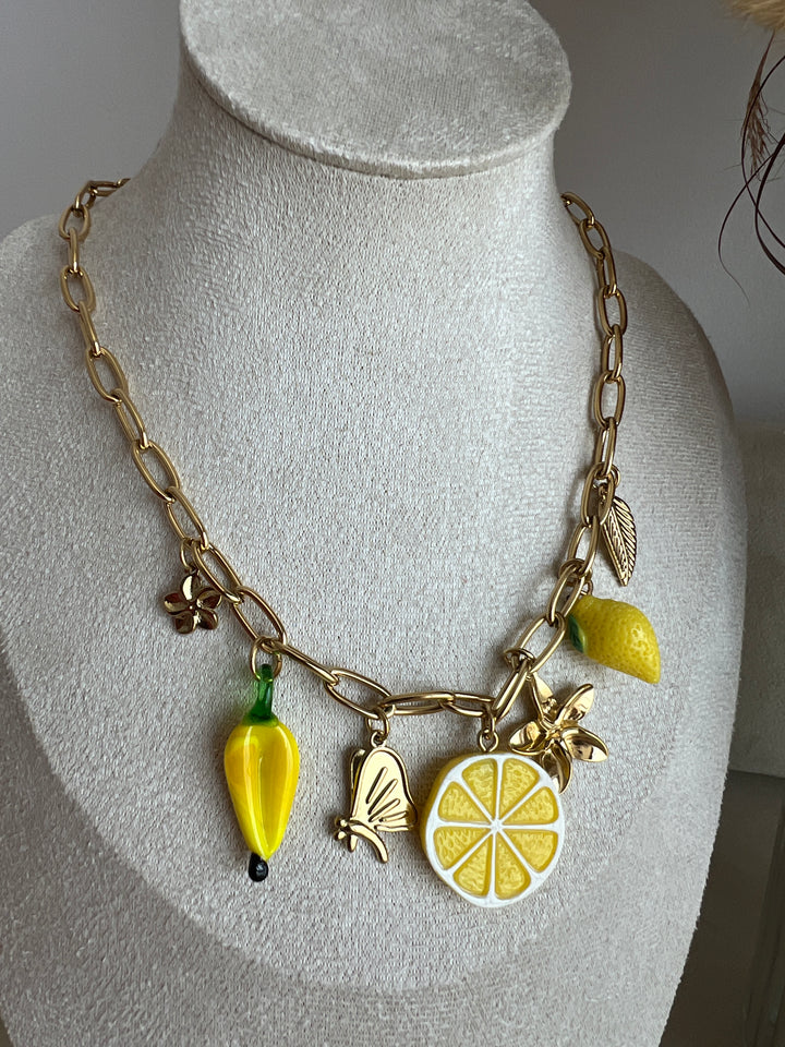 Collar Limones (acero)