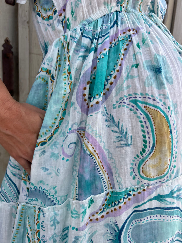 Vestido Aqua turquesa