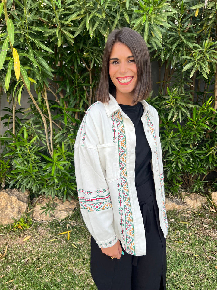 Chaqueta Shere blanca